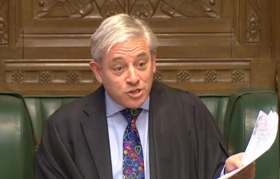  John Bercow said his 'Muslim travel ban' has meant he felt strongly about not allowing him to address MPs