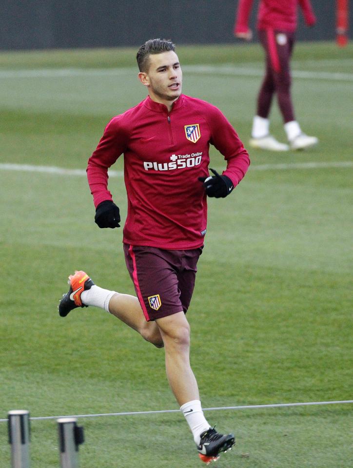  Lucas Hernandez could be handed a restraining order and be prohibited from communicating with the woman