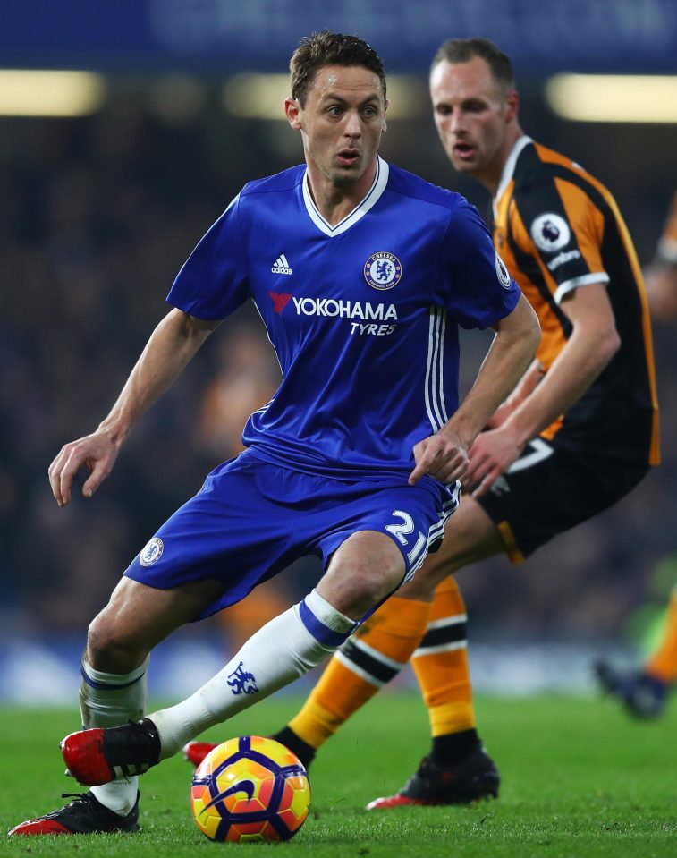  Nemanja Matic is no longer the main man guarding the Chelsea defence after the arrival of N'Golo Kante