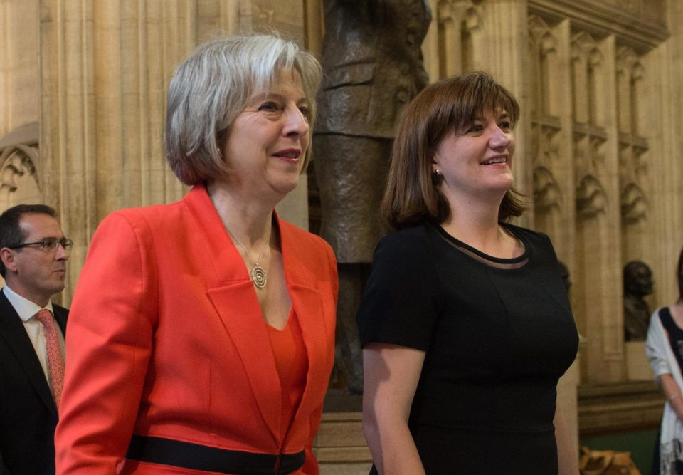  The delegation included former Education Secretary Nicky Morgan