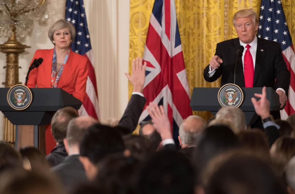  Prime Minister Theresa May and US President Donald Trump met last week to discuss the way forward with their two countries