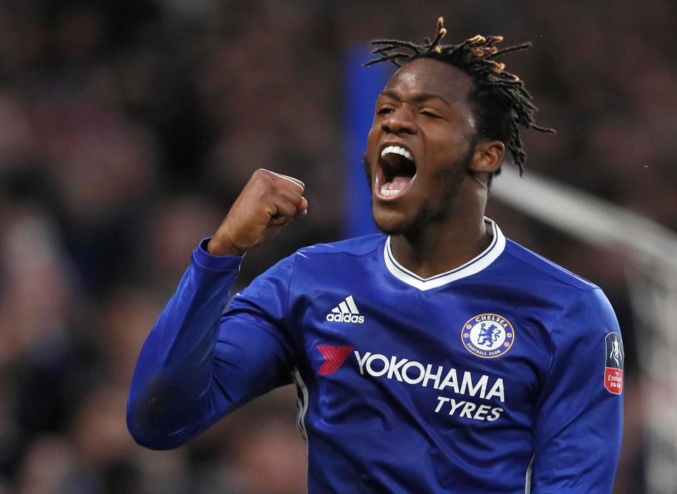  Michy Batshuayi has only scored one goal in 15 Premier League appearances for Chelsea