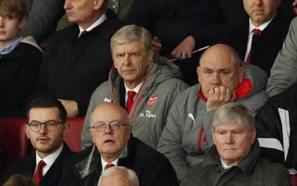  Arsene Wenger will once again be in the stands for the game as he serves his touchline ban