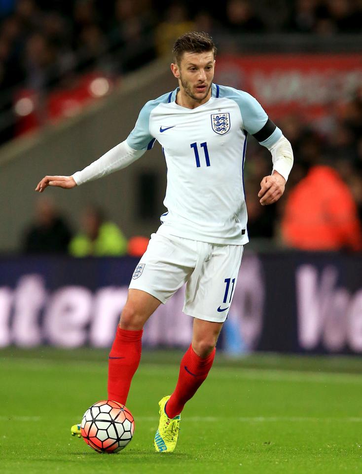  Lallana's performances have seen him elevated to becoming a key England player