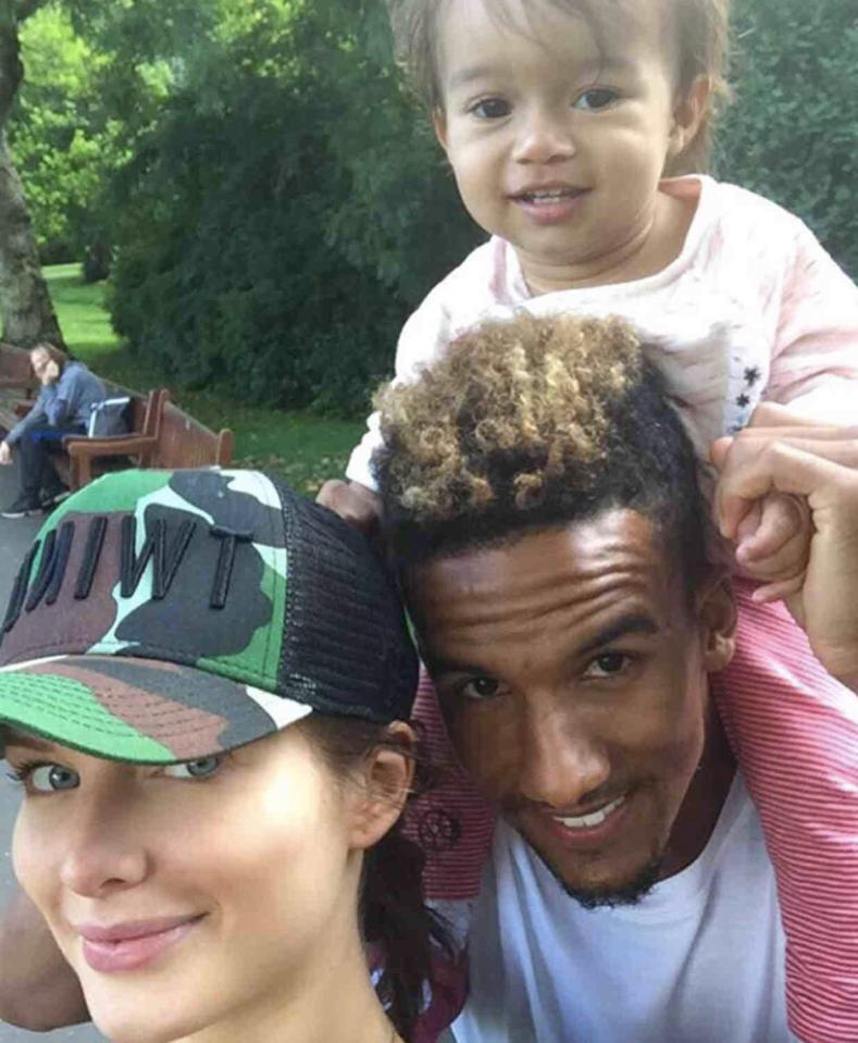  Helen Flanagan revealed that she and partner Scott Sinclair are living miles apart