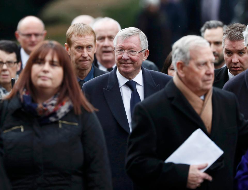  The Fergusons were among the earliest to arrive at the church