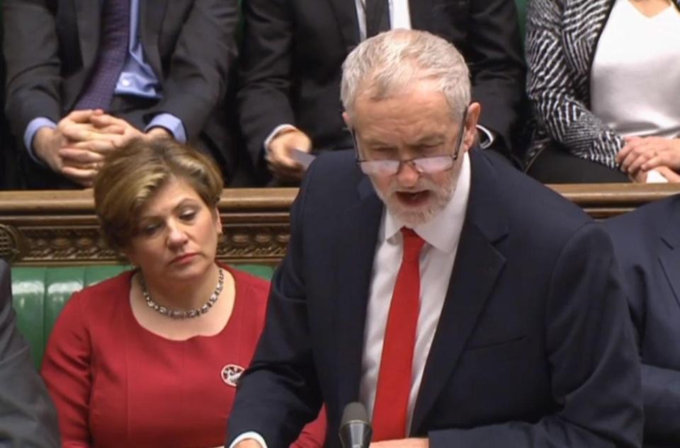  Mr Corbyn was atatcked for his comments about the UK's "most important ally"