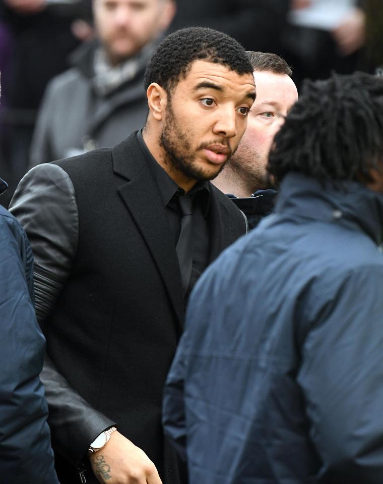  Watford striker Troy Deeney had dedicated last night's win over Arsenal to Taylor