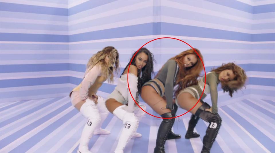  Little Mix appear to have dismissed speculation regarding potential photoshop work done in Little Mix's Touch music video