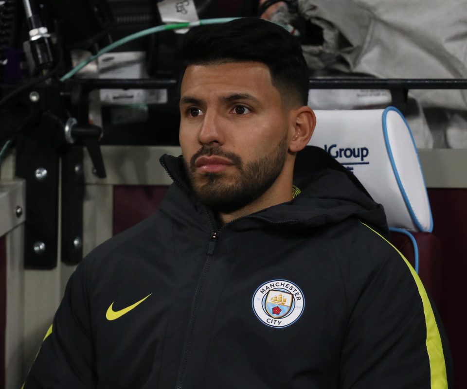  Sergio Aguero is ready to battle for his place at Manchester City