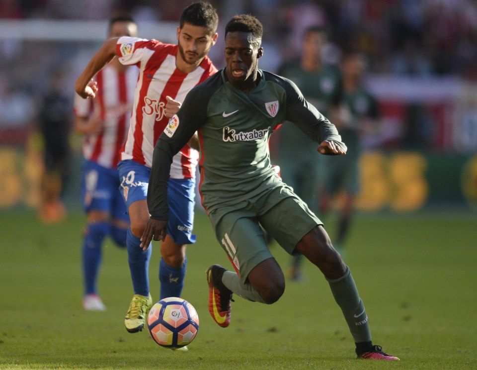 Inaki Williams could be on his way to Borussia Dortmund 