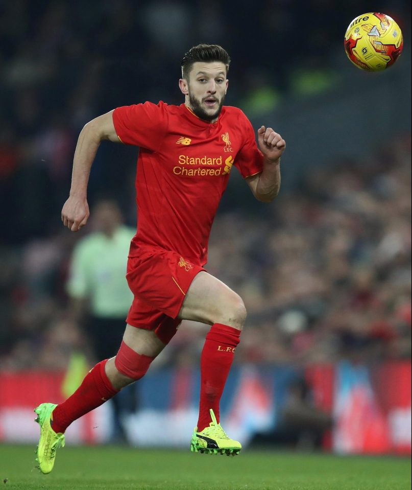  Adam Lallana is close to signing a new four-year deal at Anfield