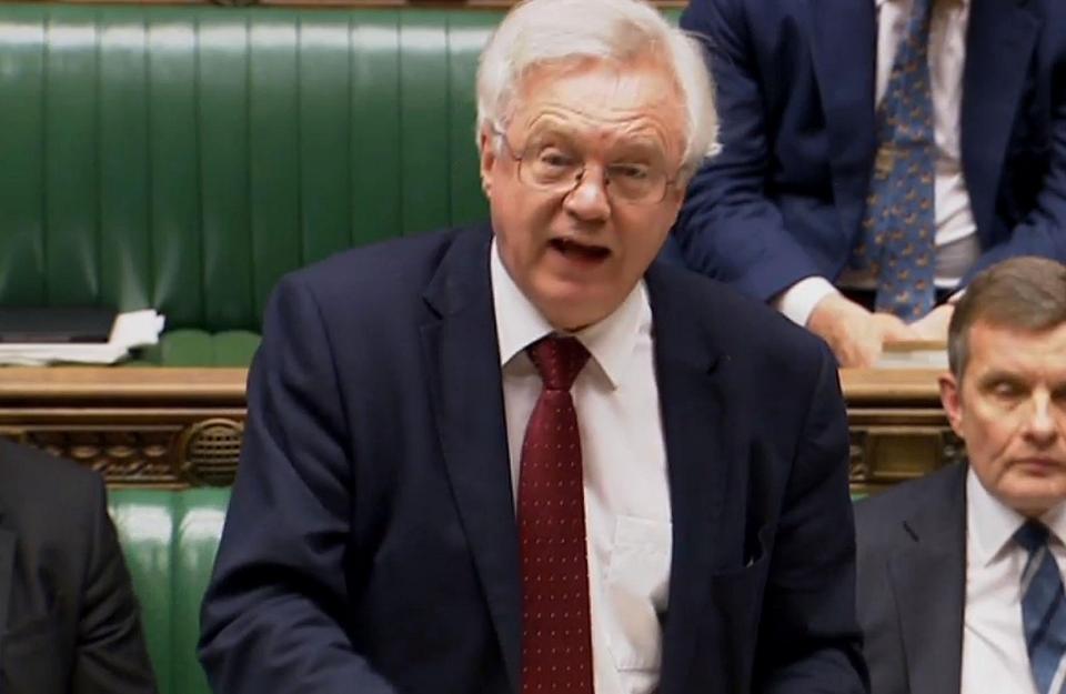  David Davis has apologised after offensive texts about Diane Abbott were leaked to the press