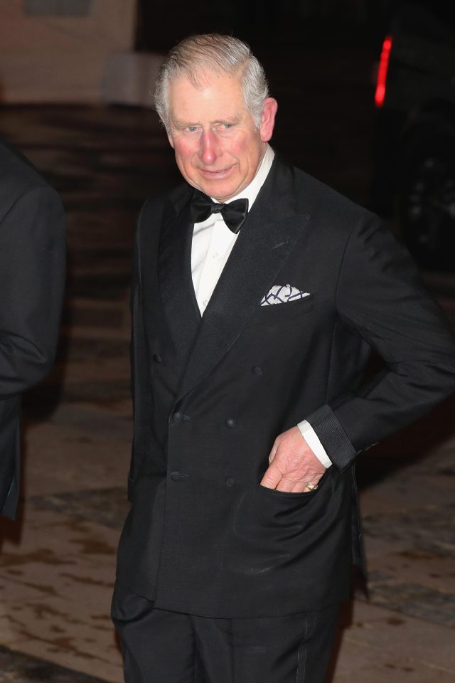  Prince Charles made the evening a very Royal occasion