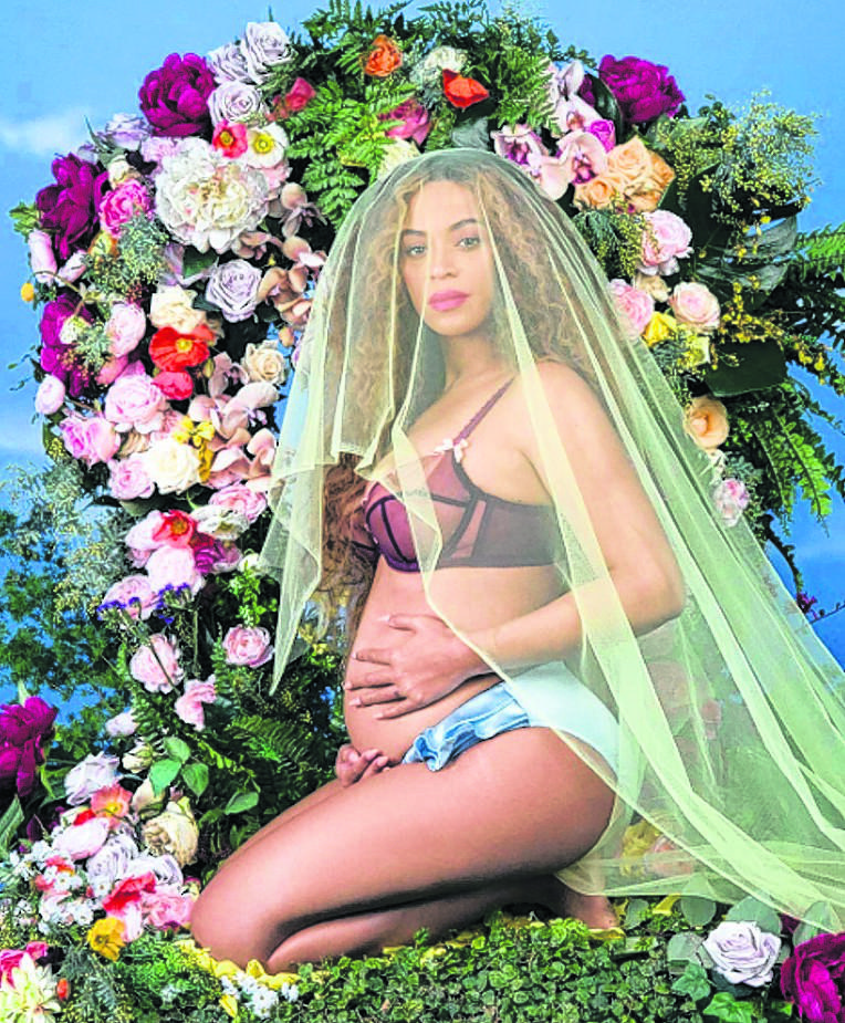  Beyonce announced on Instagram last month that she's pregnant with twins