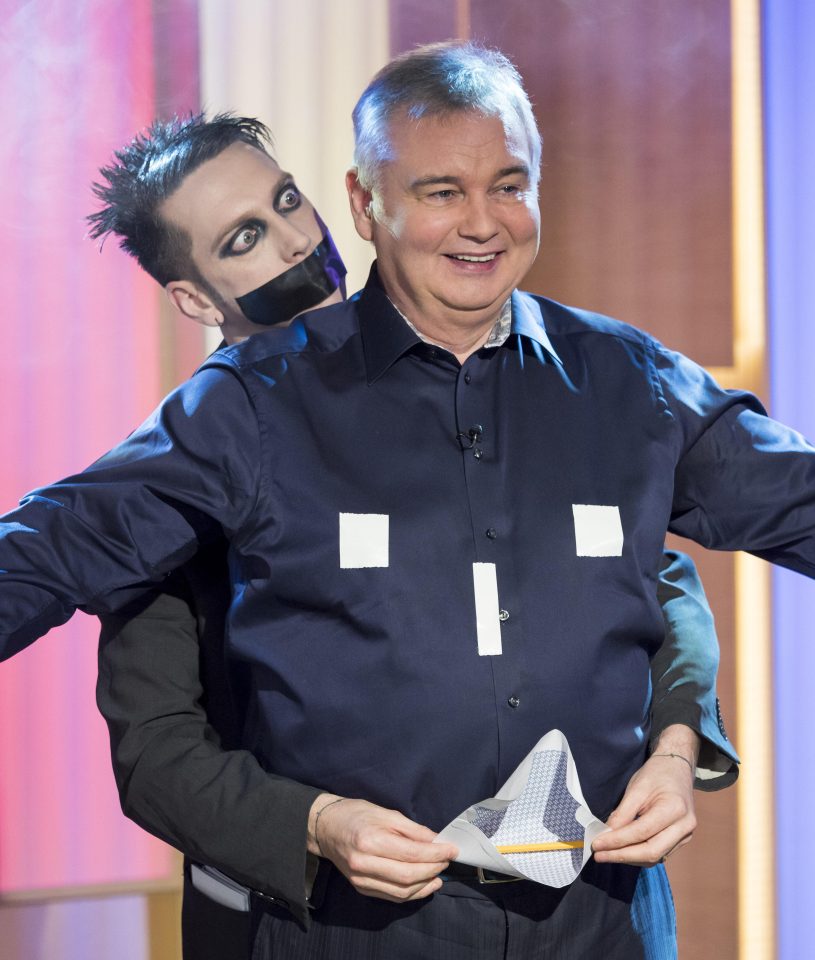  Mime artist Tape Face left viewers confused after his special appearance on This Morning