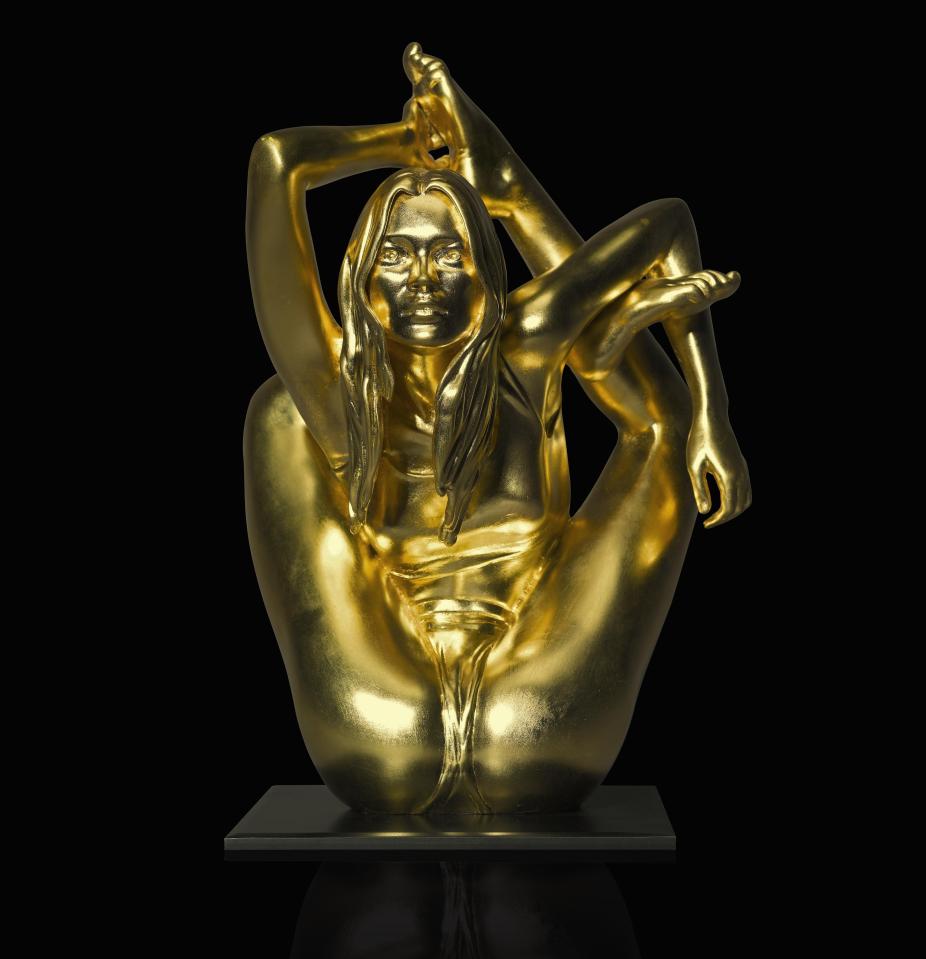  Marc Quinn's sculpture of Kate Moss titled Siren is estimated to reach £70,000-£90,000