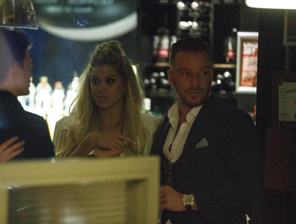  Bianca and Jamie at the CBB wrap party