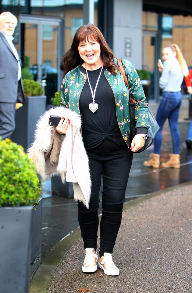  Coleen Nolan has been spotted soaking up her success after her big win