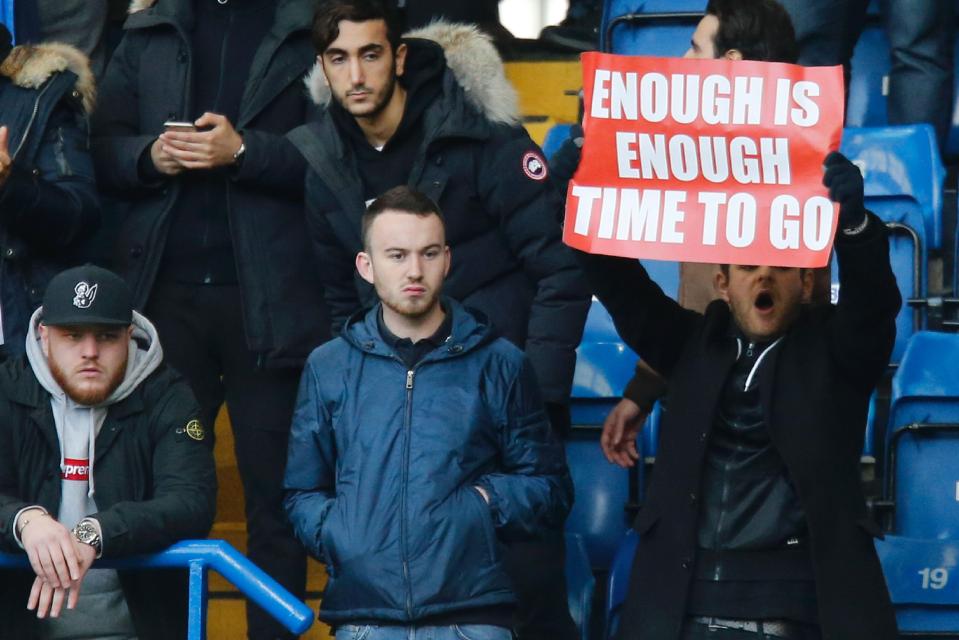  There is a growing feeling on frustration among the supporters at Arsenal