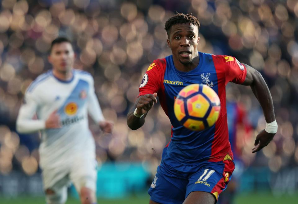  Could Spurs make a move for Wilfried Zaha again in the summer? He would cost around £20million