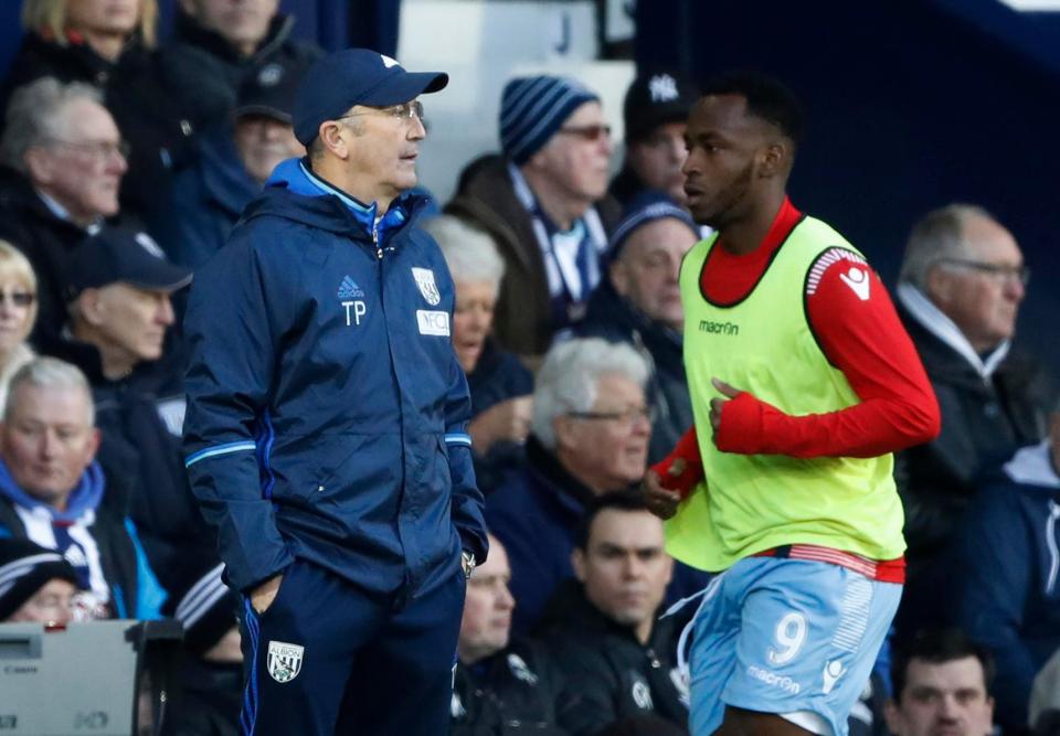  Saido Berahino made his debut for Stoke against West Brom