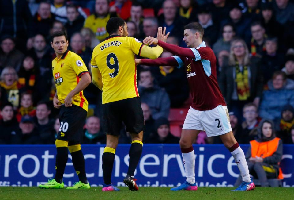  Deeney had a goal disallowed in the dying stages after hand ball