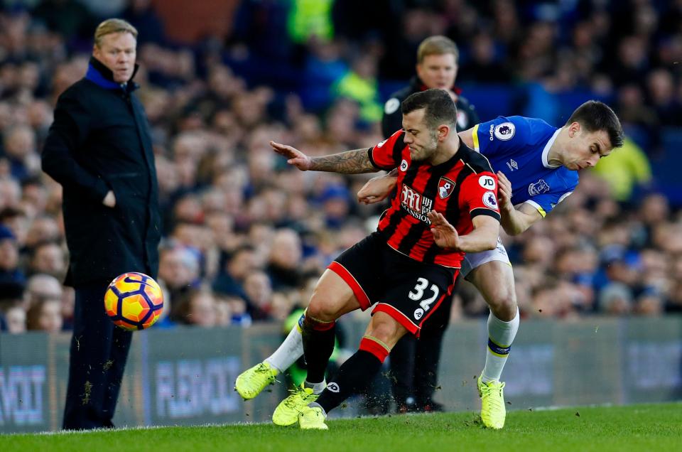  Injury-prone Jack Wilshere has made 19 Bournemouth appearances this season