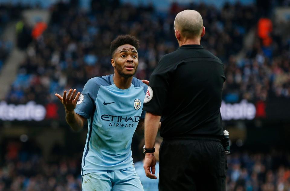  Sterling could not believe as Dean accused him of diving