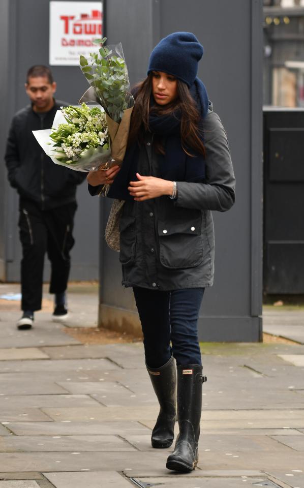  The actress has been spotted around London after the couple made their romance public