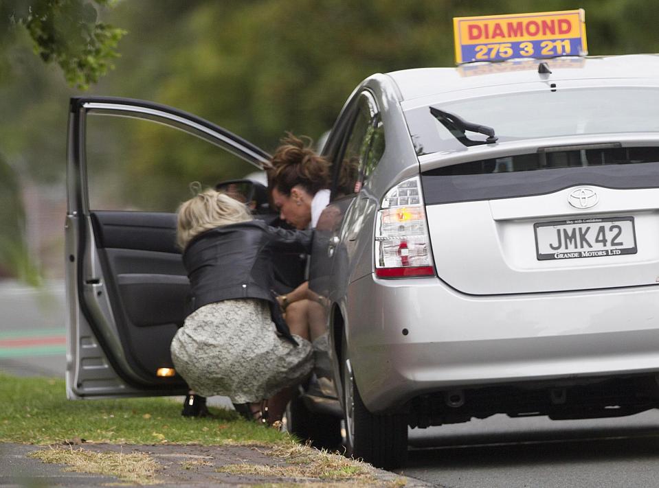  Michelle Heaton was comforted by Natasha as she threw up