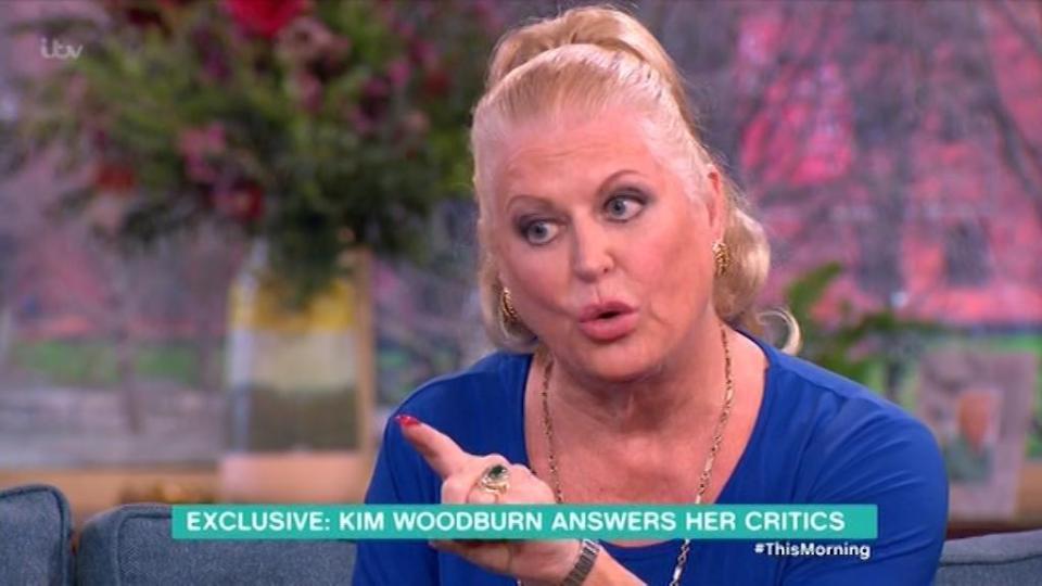  Kim had called Phil a 'phoney' during their feisty exchange