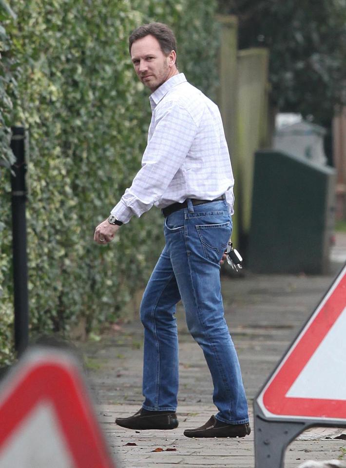  The new dad was spotted running errands in North London