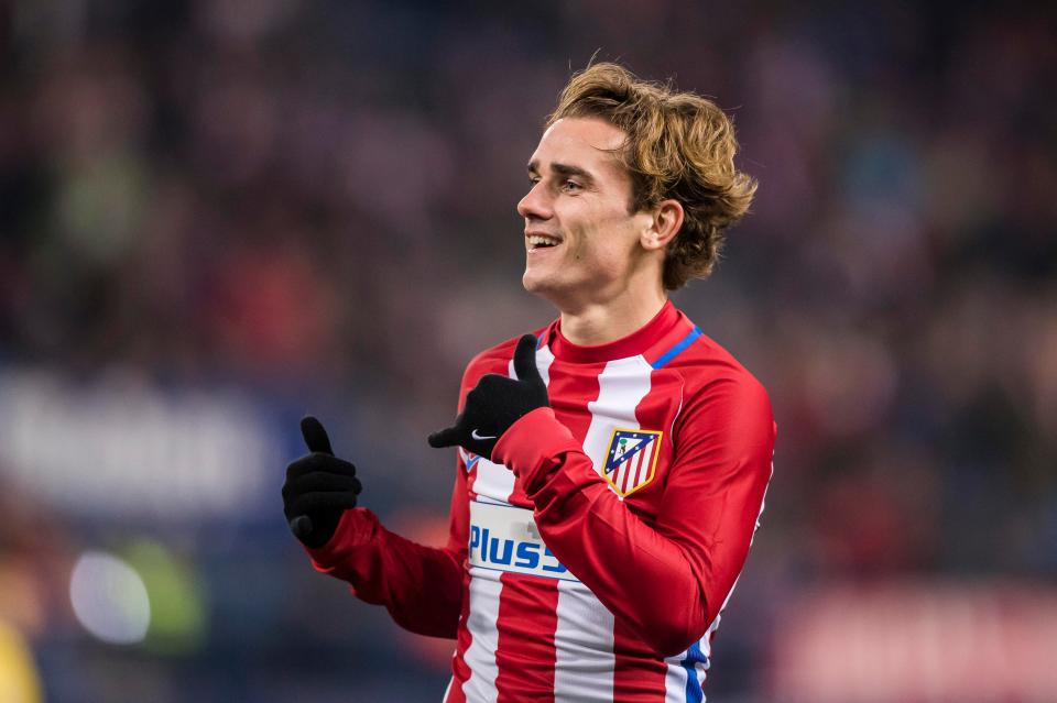  Antoine Griezmann has emerged as United's number one attacking target