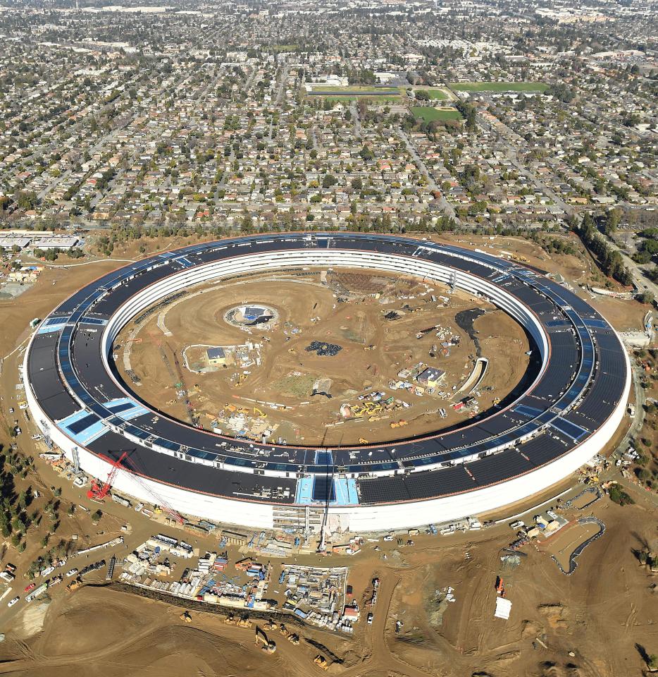  Thousands of Apple staff will work in the building when it opens this year