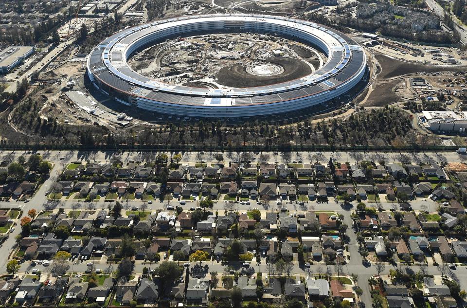  The tech giant's HQ in Cupertino, California, will be home to over 14,000 employees