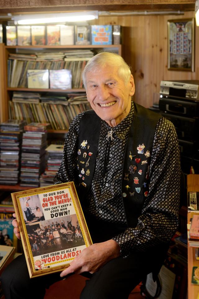  Don Barker is Britain's oldest DJ