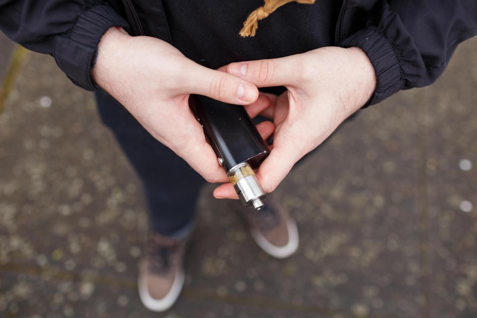  Vaping can lead to cigarette smoking for teens, a study claims