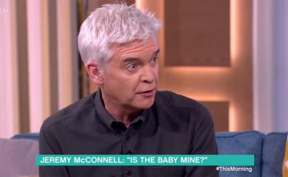  Phillip Schofield told Jeremy McConnell he shouldn't sign a contract issued by his ex Stephanie Davis