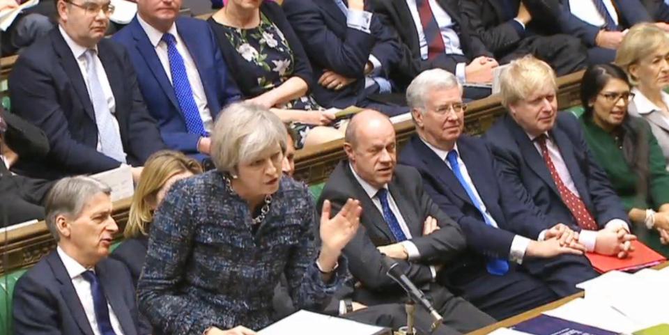  It was still the biggest challenge to Mrs May’s authority in her eight months in No10 so far