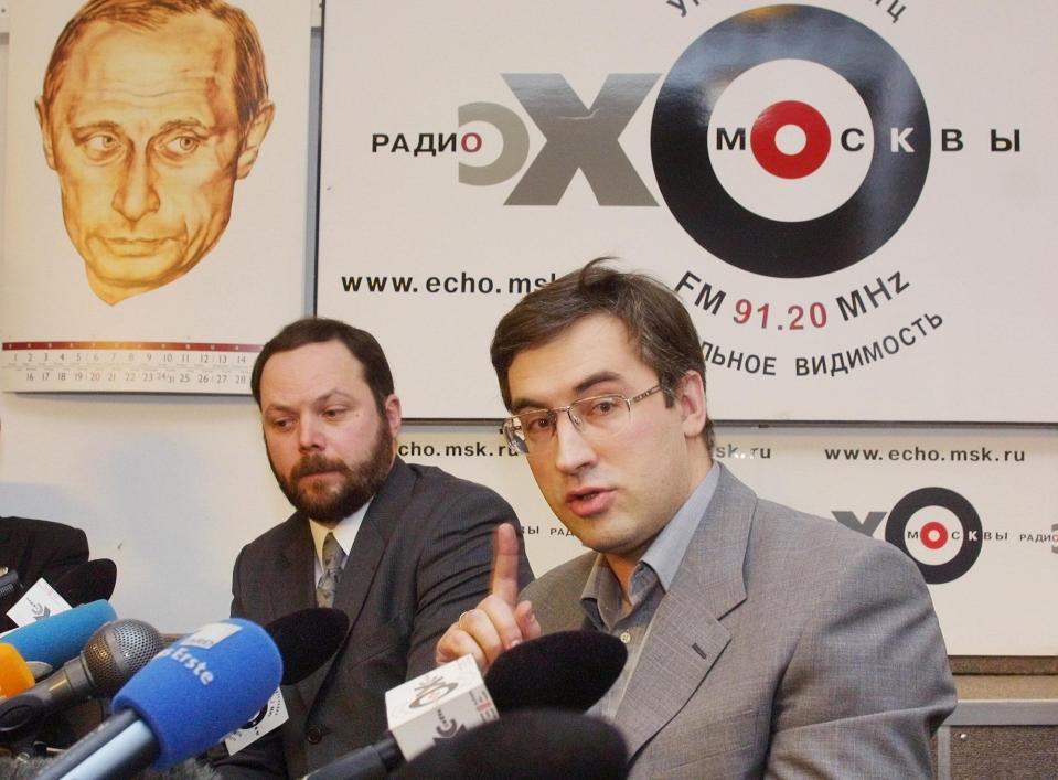  Putin critic Kara-Murza (left) is in a coma in a Moscow hospital fighting for his life for a second time