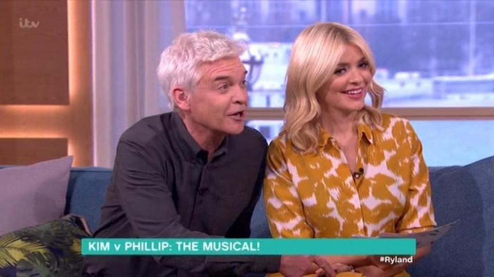  Phillip Schofield has joked Kim Woodburn wanted to kill him during their infamous chat on Monday's This Morning