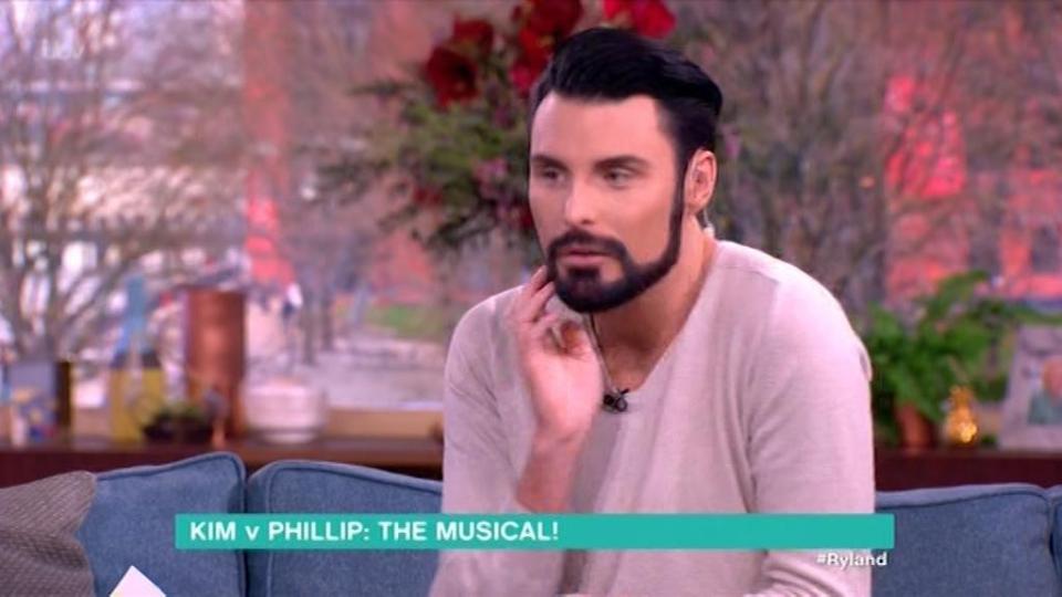  Rylan Clark-Neal did an impression of Kim before playing a new mash up of the interview