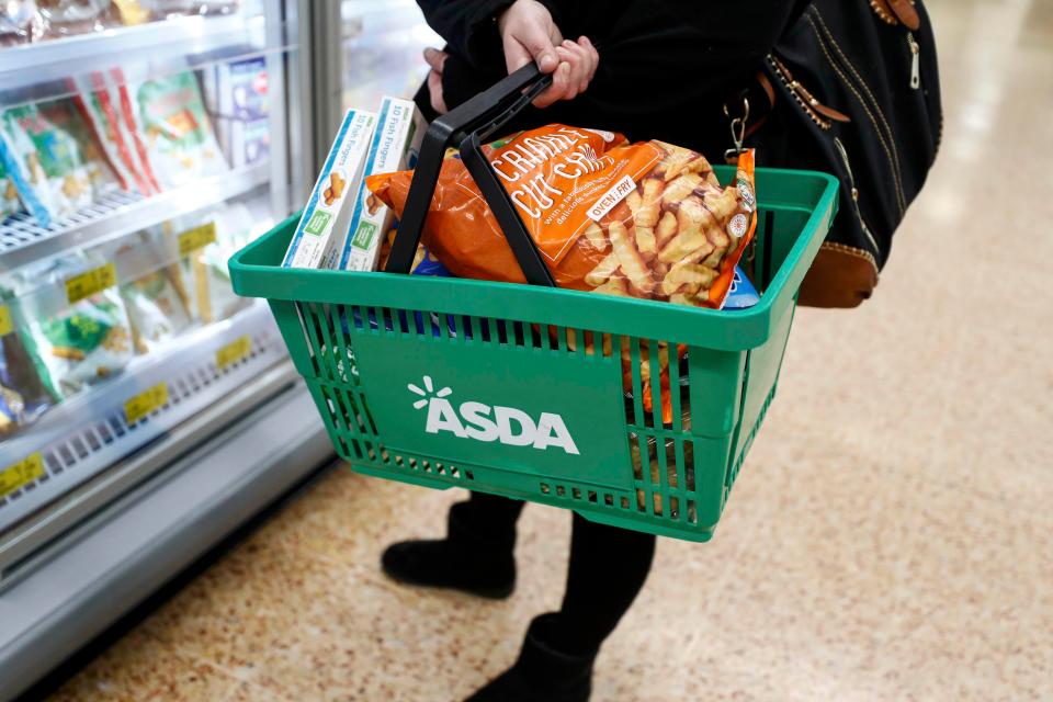  Asda has slipped behind Sainsbury’s in the battle to be Britain’s second biggest supermarket, with Tesco still in front