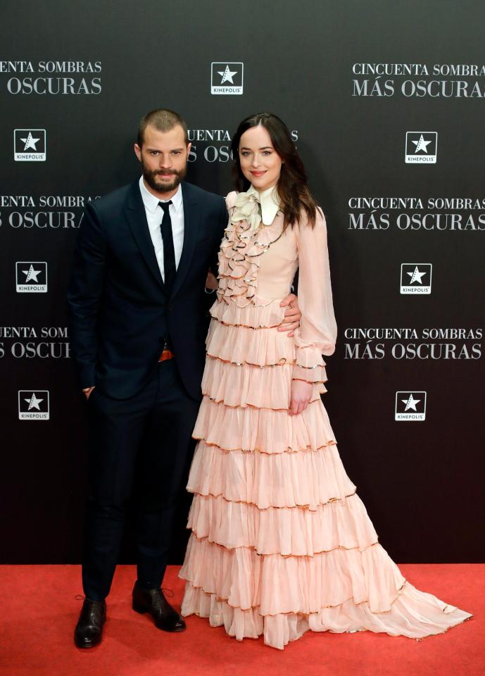  Dakota Johnson went for retro glam at the Fifty Shades Darker premiere in Madrid