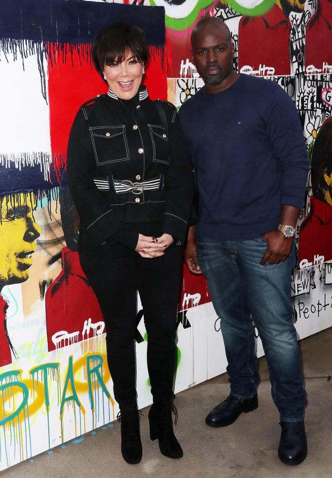  Kris Jenner attended the show with boyfriend Corey Gamble