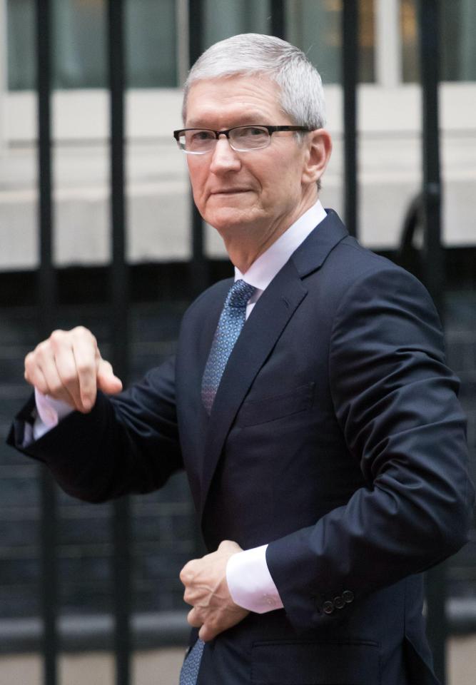  Apple boss Tim Cook has told Prime Minister Theresa May the technology giant is 'very optimistic' about the UK's future after Brexit