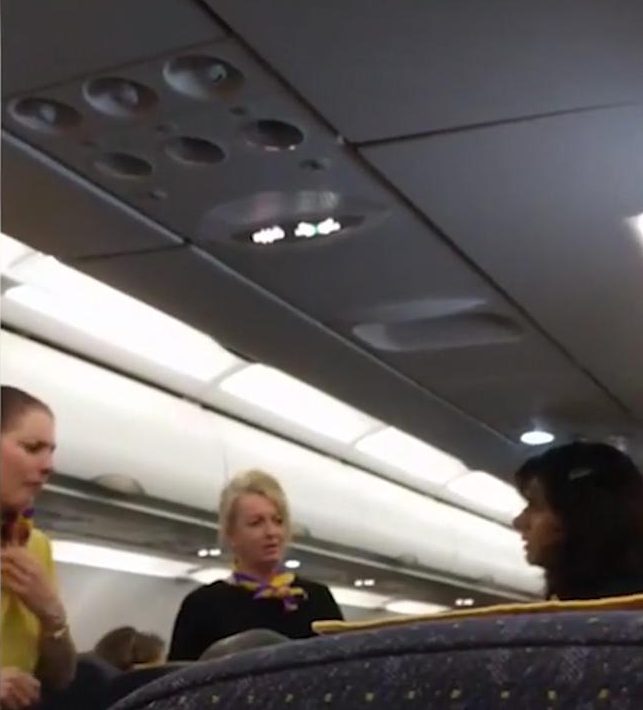  Two lawyers became viral sensations today, when footage emerged of them embroiled in a heated argument over an armrest during a Monarch flight