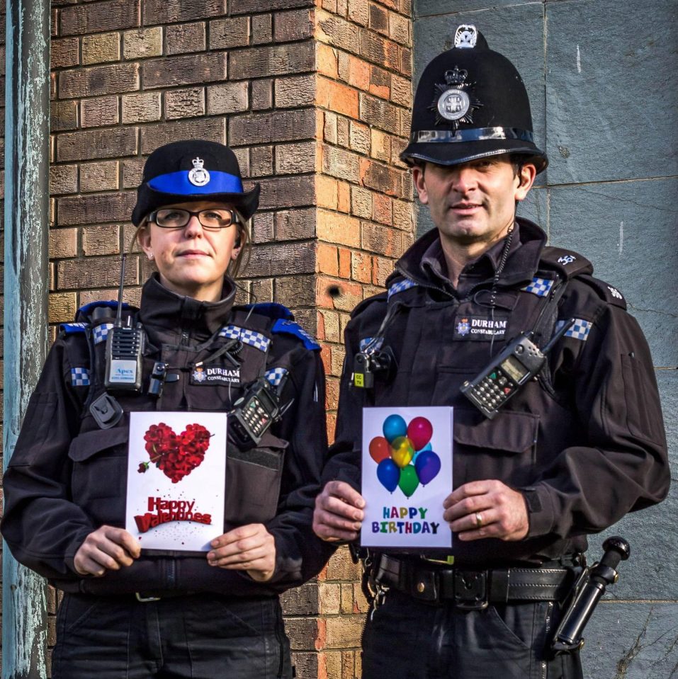  Cops are to give shoplifters Valentine’s cards — with the advice to 'spend the day with your loved one, not us'