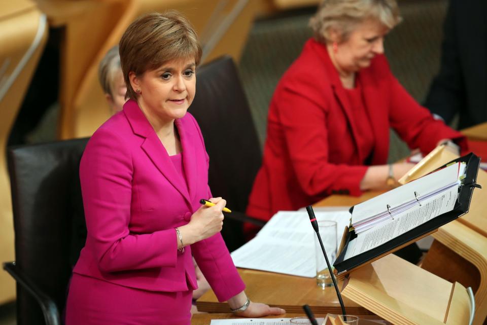  No 10 are expecting Nicola Sturgeon to launch a fresh bid for independence next month